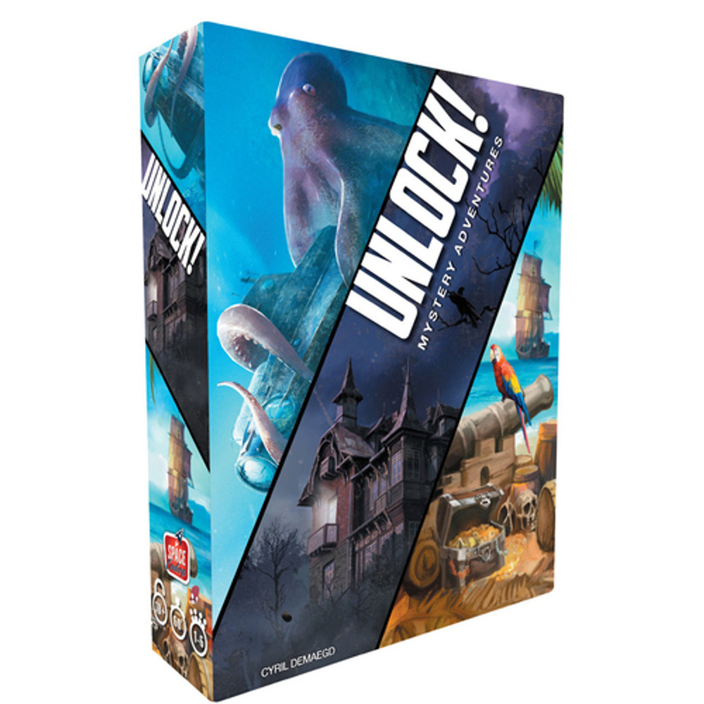 Board Game Unlock! Mystery Adventures -English NIB